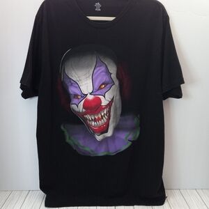 Evil Clown Celebrate! Horror Tee